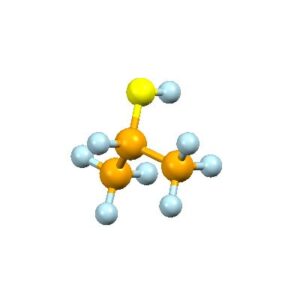 ساختار مولکولی ایزوپروپیل الکل