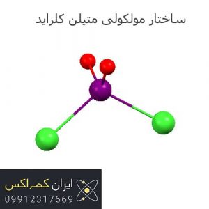 ساختار مولکولی متیلن کلراید
